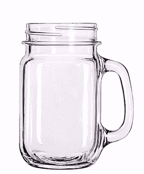 Picture of Libbey 16oz Handled Mason Jar